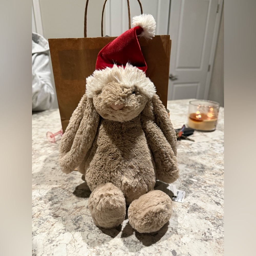 Christmas bashful bunny jellycat (SOLD OUT)